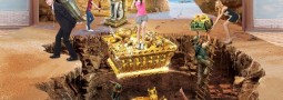驚險尋寶為主題的3D地畫 Treasure Hunting-Themed 3D Street Art Photo Journey